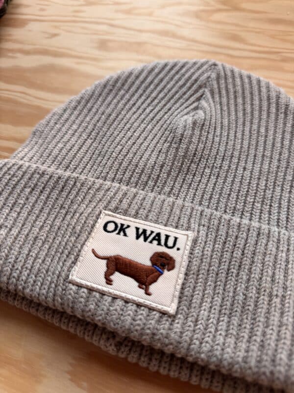 OK WAU BEANIE (SAND) - Image 2