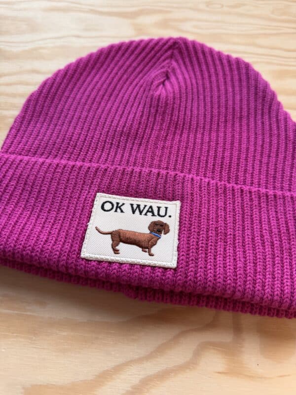 OK WAU BEANIE (ORCHID FLOWER) - Image 2