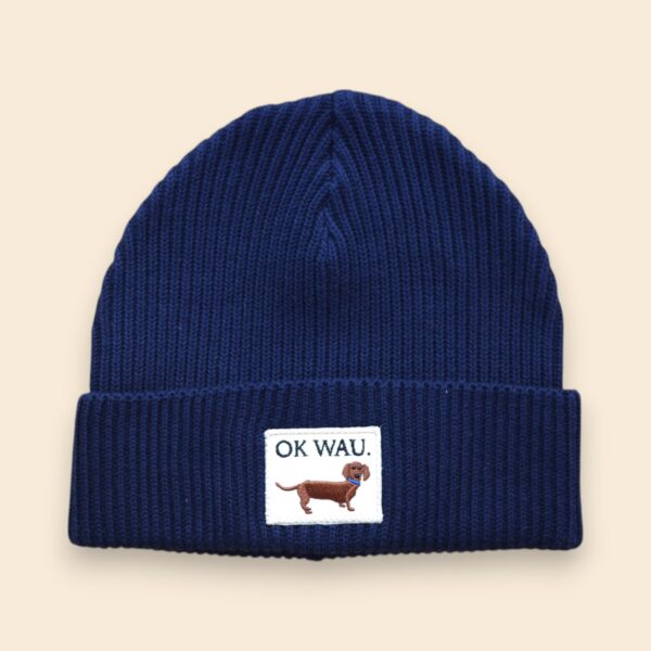 OK WAU BEANIE (NAVY BLUE)